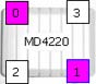 2.4GHz Equivalent of MD4250